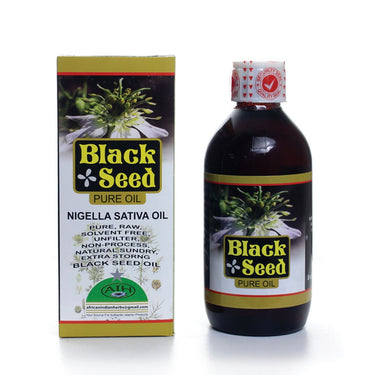 8 Oz Pure Cold-Pressed Black Seed Oil - Natural health supplement and skincare