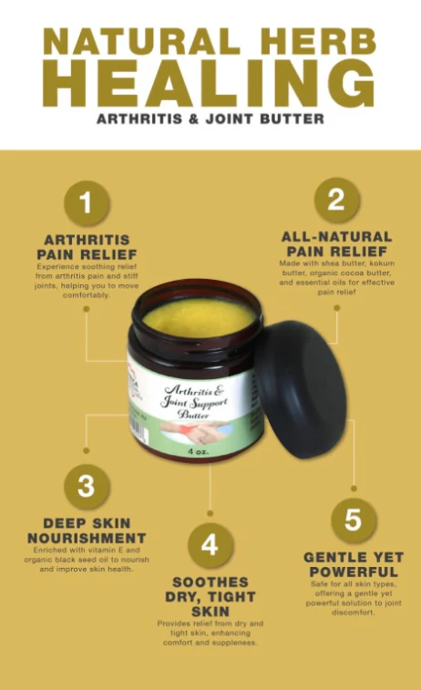 Joint Support Butter Arthritis Relief 4 Oz - Image 3