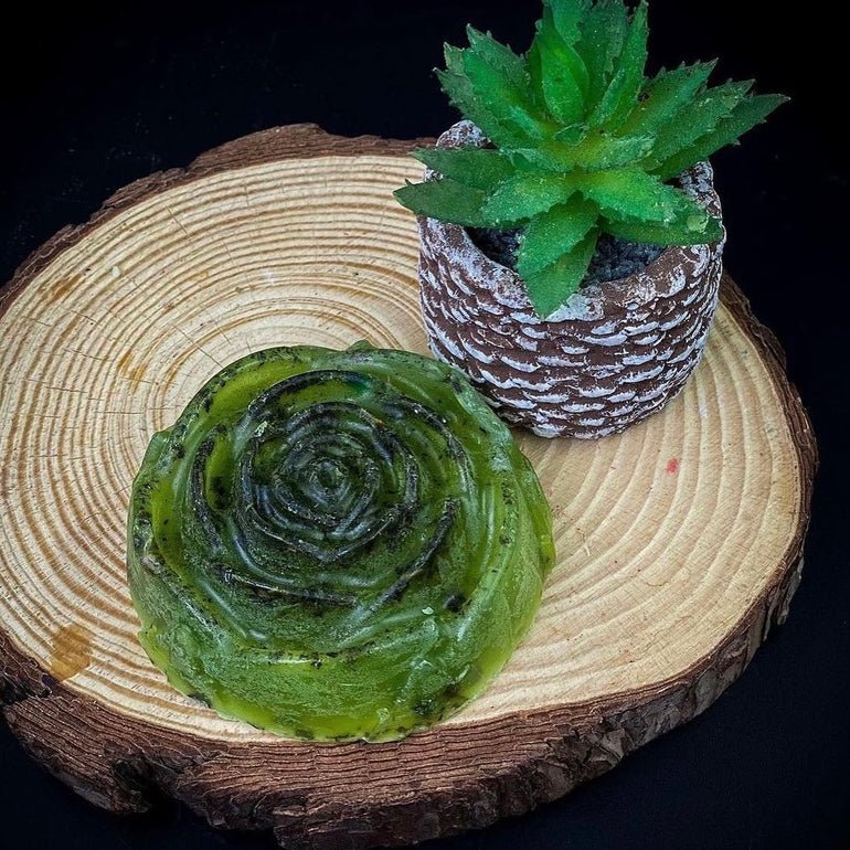 GreenLusts Natural Homemade Soap for Healthy Skin Neem Acne Glow Soap 100g - Image 2