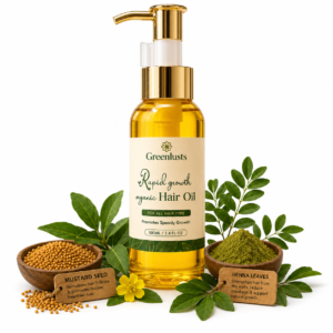 Rapid Growth Organic Hair Oil