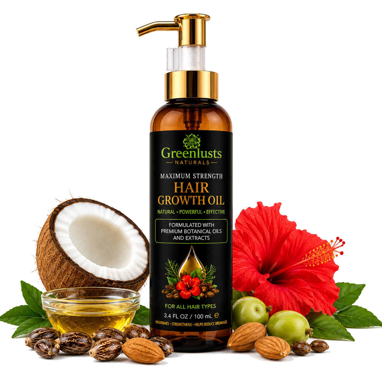 Greenlusts Hair Growth Oil